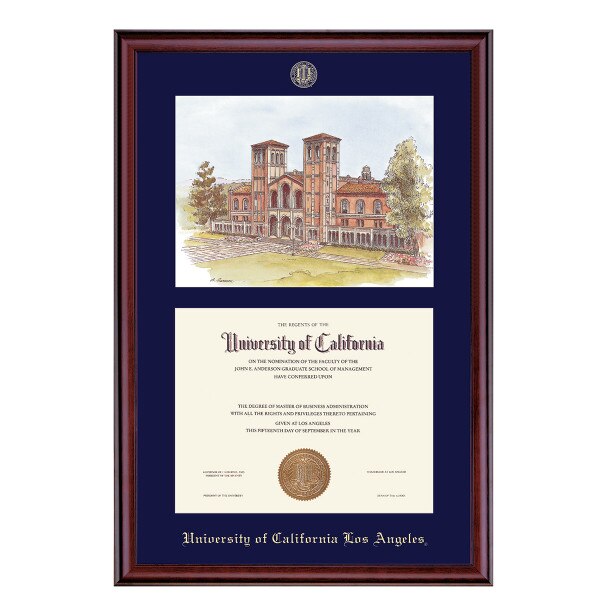 UCLA Lithograph Diploma Frame UCLA Store