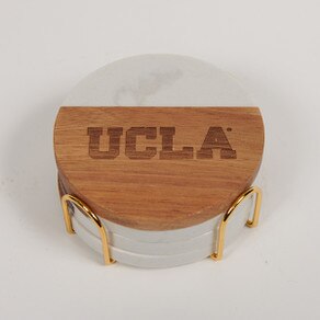 UCLA Marble Coasters 4 Pack