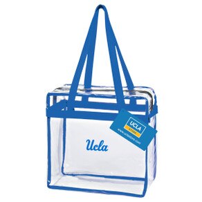 UCLA Bruins Clear Zippered Stadium Tote