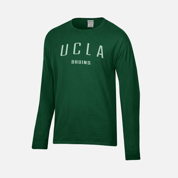 UCLA 3D Tonal Embroidered Long Sleeve Tee