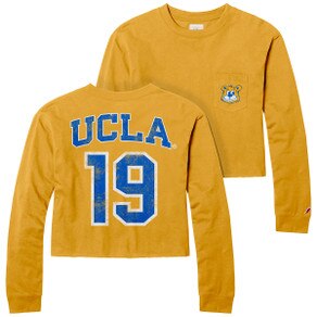 UCLA Women's Long Sleeve Crop Top