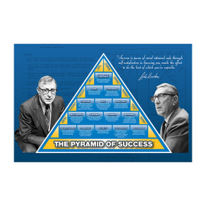 11X17 OFFICIAL PYRAMID OF SUCCESS LAMINATED POSTER